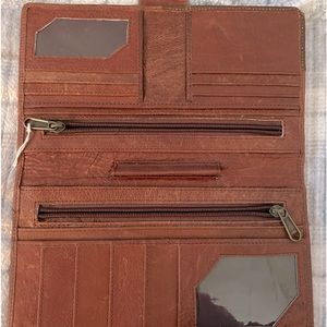 xL leopard print wallet